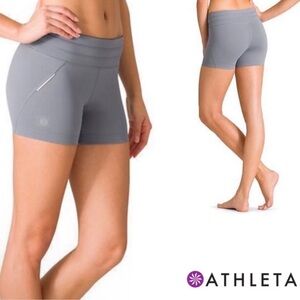 Athleta Gray Bike Shorts